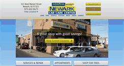 Desktop Screenshot of newarkcarcarecenter.com